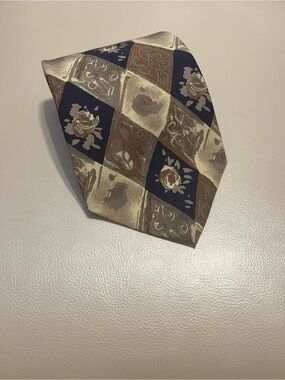 Vintage Natura Italian Silk Tie